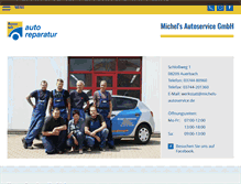 Tablet Screenshot of michels-autoservice.de